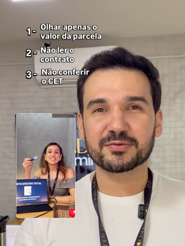 Publicação da Golden Mine sobre três erros comuns em contrato de financiamento